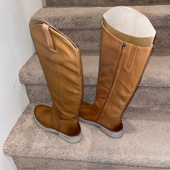 Brand new Sam Edelman Womens Fable Beige Knee-High Boots Shoes 8 & 8.5 M - Picture 2 of 9